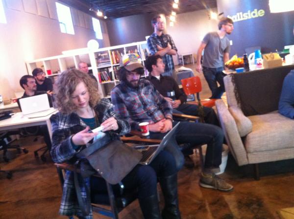 Kickoff meeting this morning with everyone. #lifeingreenville