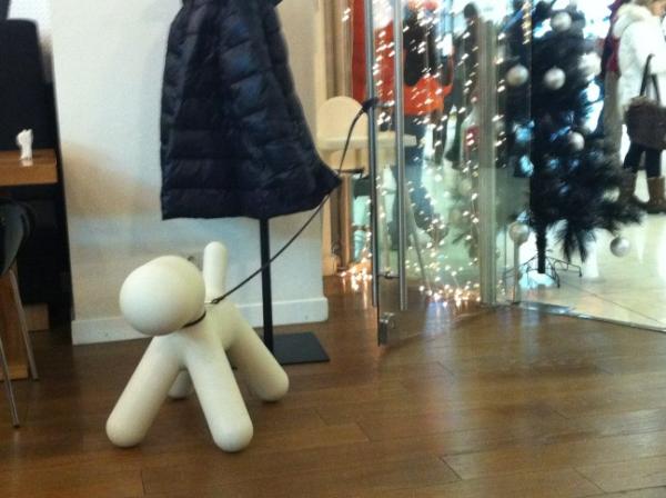 Собачка, чтоб не убежала :)