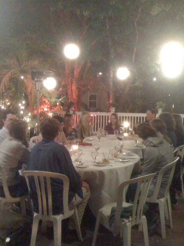 AlisonDupee's tweet photo. Sweet celebration dinner on the roofdeck at Kelly's.  Well done team!! @EWCT2012 #RagnarFLK http://t.co/aaAWSr2e
