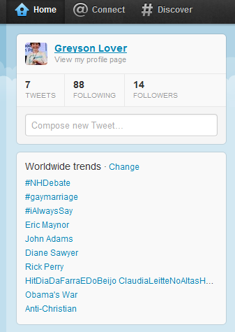 GreysonUpdate's tweet image. Lol new account calls for a #NewTwitterFormat!!!&amp;lt;3