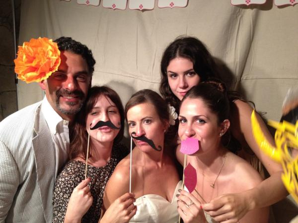 AlzMilz's tweet photo. Here's to crashing our first wedding @nooters @chewiehvg http://t.co/bFrq4a8i
