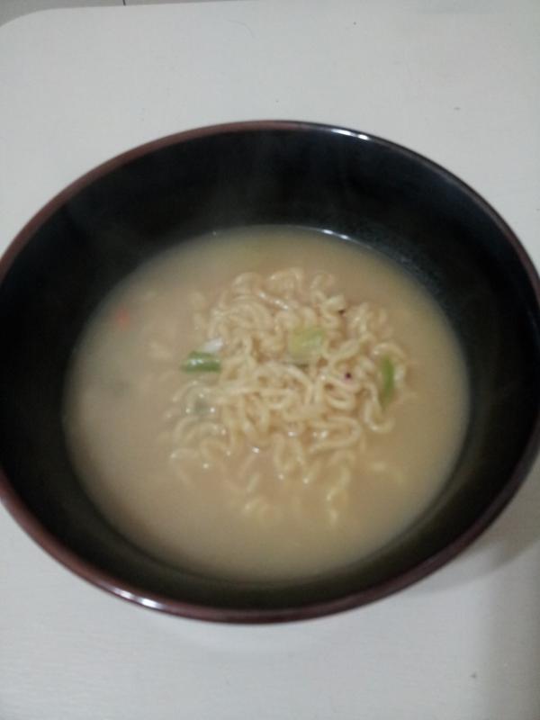 Dooneri's tweet image. 집에서 나가사키 짬뽕 시식중....ㅋㅋㅋ