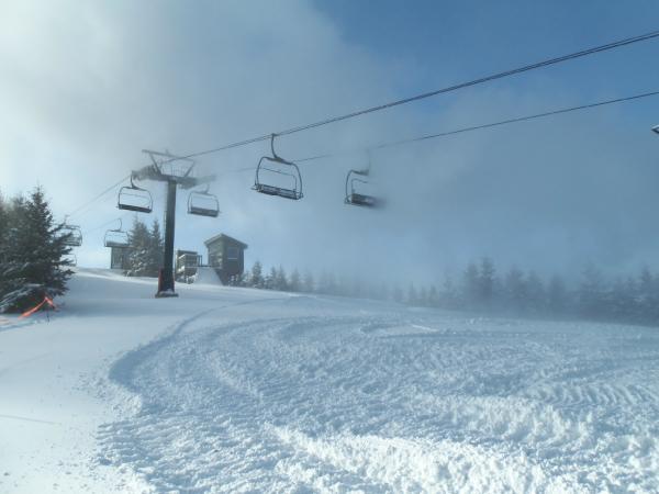 photo credit to Savannah from Ski Patrol! Beautiful day on the hill!