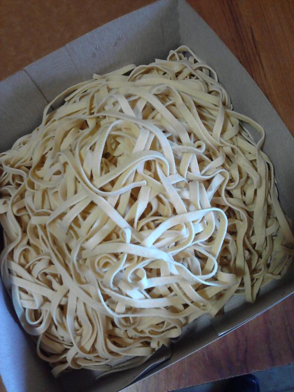 CocinayVino's tweet photo. #FotoGourmetDelDia RT @gianfranco15: @CocinayVino #Menudominical Pasta fresca http://t.co/YDIFW3UX
