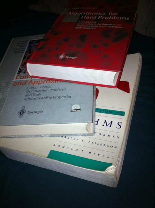 SHoldermans's tweet image. Back to school. Kind of. #approximationalgorithms