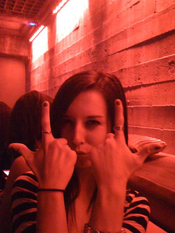#brandnewbitch came on in the club! Shit was poppin!  double L gang signs @LaidbackLuke