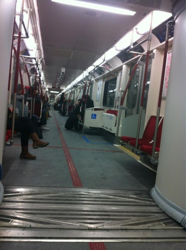 Jaybaxder's tweet image. Brad New TTC cars.  They&apos;re never ending.  #sicky #infinitystyle