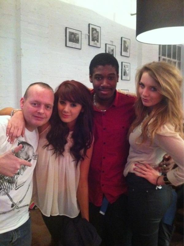 ellabeatricee's tweet image. Crazy man, @BronteDoyne, Carol Vincent's son and me!!! At #bbbits xx