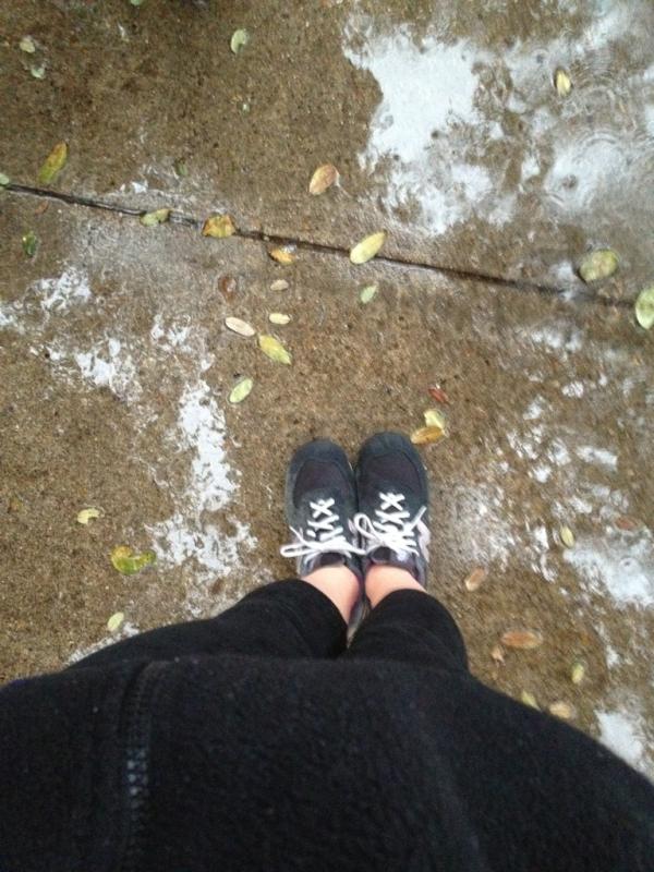 cvthatcher's tweet image. could have worn my rainboots! #AggieProblems