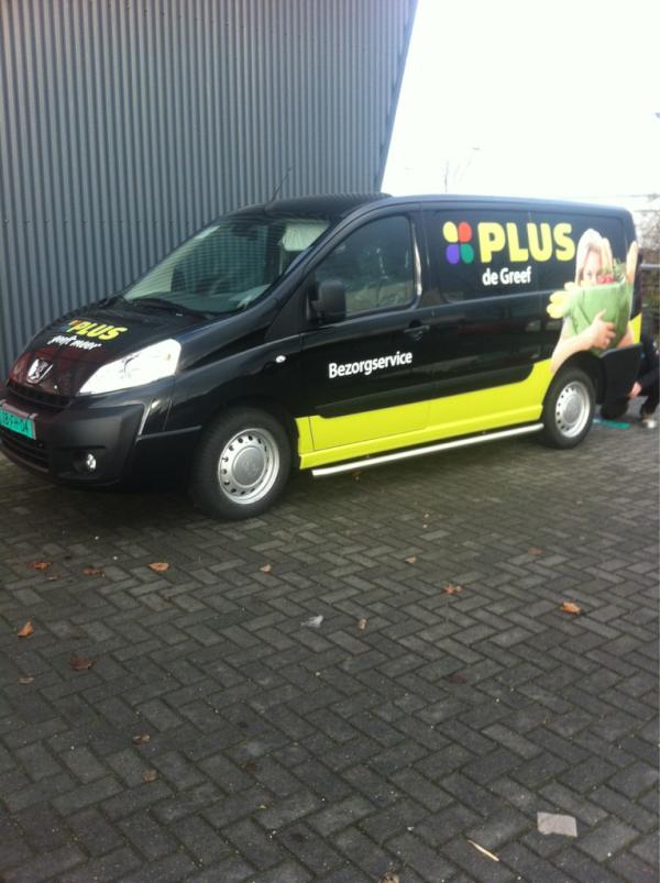 textlinereclame's tweet image. Bezorgservice Peugeot in stijl!!! De Greef. #vissersautomotive #Textline #reclame te Harderwijk