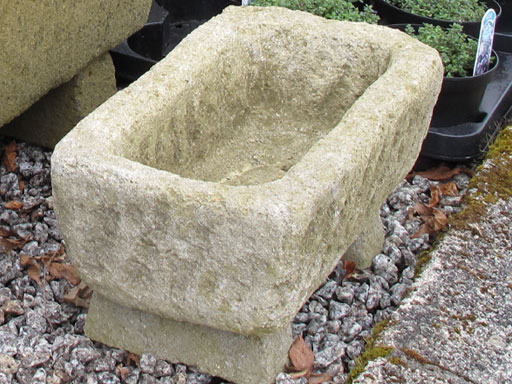 cornishstone's tweet image. Can be supplied as trough or a planter. Comes complete with feet.