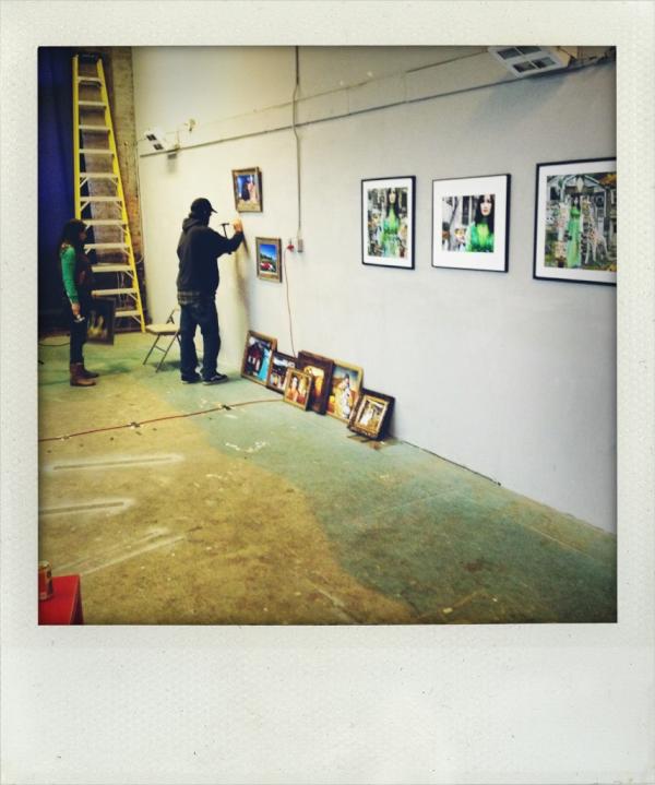 VectaPhoto's tweet image. Prepping for Georgetown #Artattack tonight. Photos by Dawndra...