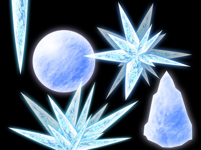 氷のtwitterイラスト検索結果 古い順