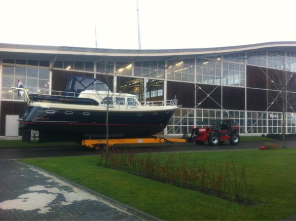 Zondagochtend, proefvaart met #Aquanaut Privilege 1350 AK, met dank aan <a href="/minkwatersport/">Joop Mink</a> Top service mannen!