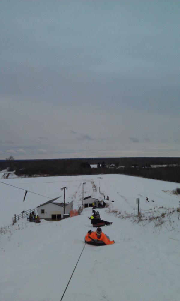 Tubing with the @sooeagles #JHL