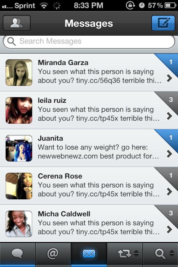 denzelgolatt's tweet image. This is just sad. #twitterspam