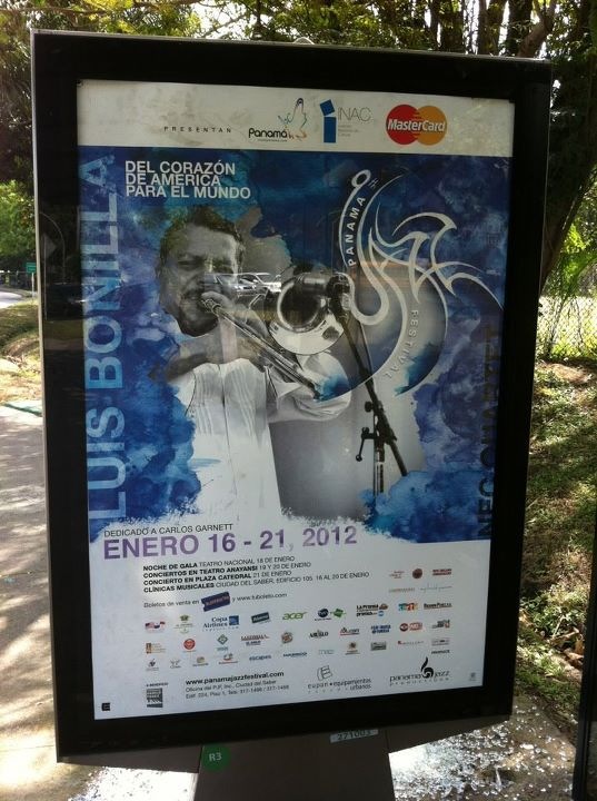 Trombonilla's tweet photo. Here I come, Panama Jazz Festival! A bailar La Murga, mi gente! http://t.co/SDGN2koX