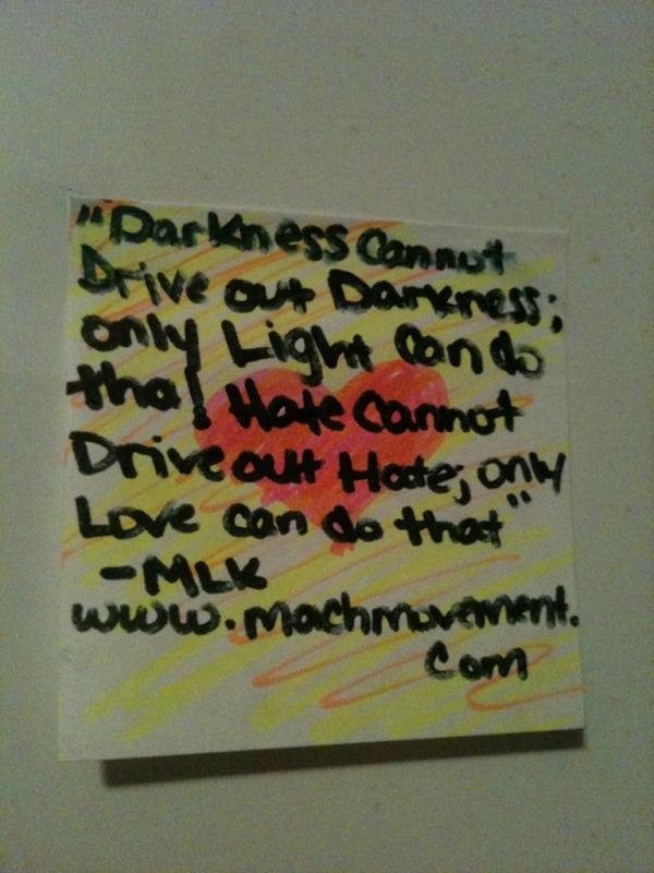MACHnotes's tweet image. "Darkness cannot drive out darkness; Only light can do that! Hate cannot drive out hate; Only Love can do that! ~ MLK