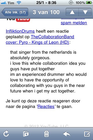 CollabBand's tweet photo. I really enjoy my inbox: http://t.co/bFk45MMH