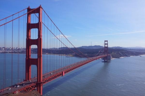 JeromeDewhurst's tweet photo. Lovely view of the Golden Gate Bridge today :-) http://t.co/rS4NiAL