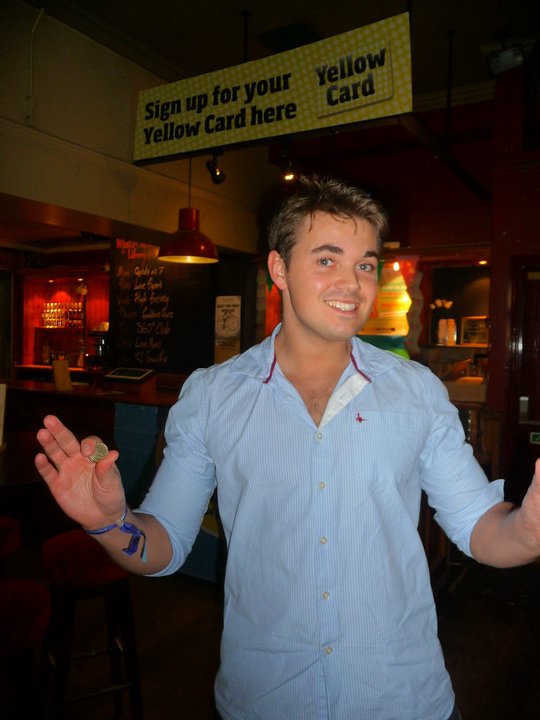 LibraryPubLeeds's tweet image. tom. resident raaaah.