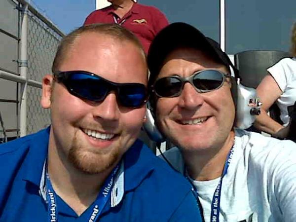 KennethPWilson's tweet image. Dad &amp; I at the US Gran Prix in Indy!