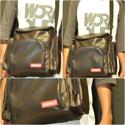 #WorkOut sling bag leather brown IDR 100K. call: 085659114075
