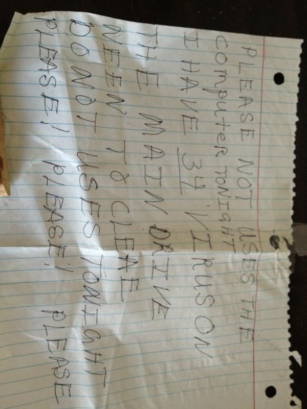 Found this during a fire investigation today... Haha