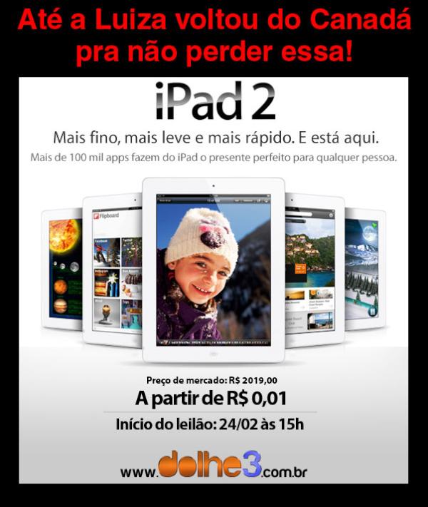 dolhe3's tweet photo. A Luiza estava no Canadá... Mas nem lá um iPad2 é tão barato!!! rsrs http://t.co/vANhaows