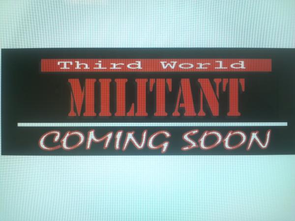 3rdWrldMilitant's tweet photo. What do y'all think about this sticker? http://t.co/S1Z0WSA6