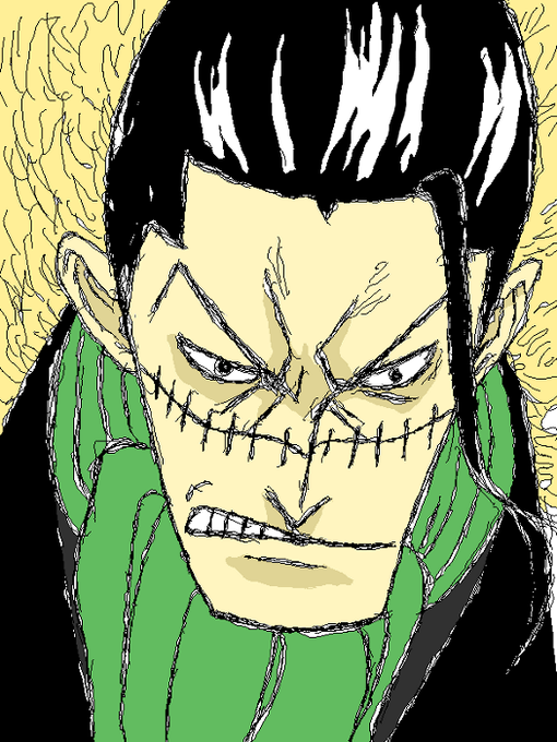 元のワンピース クロコダイル イラスト アニメ画像