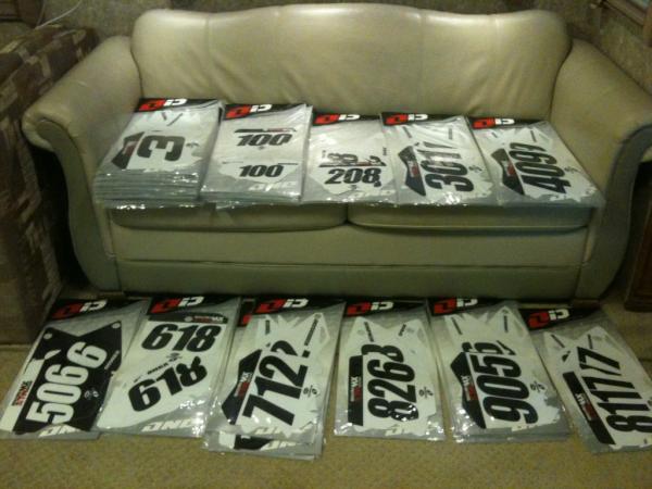 OneIndustries's tweet photo. ONE ID pre-printed backgrounds all ready for the 2nd round of the @MuscleMilk @TWMXRaceSeries . http://t.co/abSVeHri