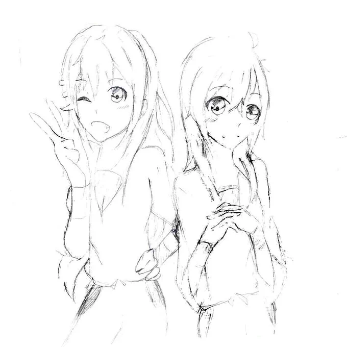 授業中の落書き!!!!
忍ぴく玉の愛弥と走鬼女体化!!!!
愛弥→愛香、走鬼→走子てきなこと考えた(`・ω・) 