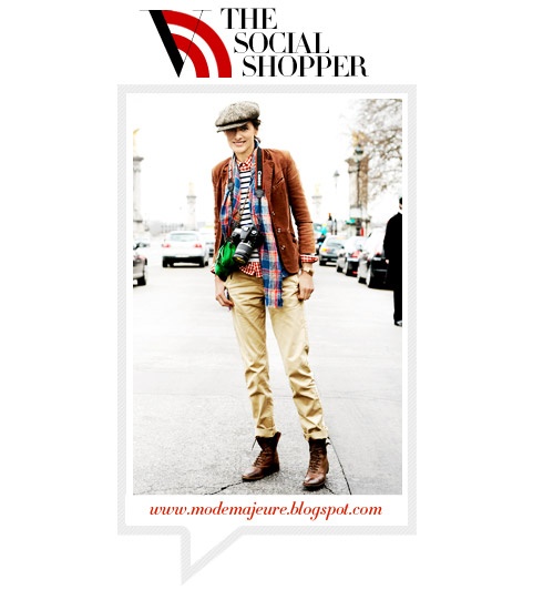 voguemagazine's tweet photo. Today’s #SocialShopper tries to capture the Parisian-chic style of @lafressange. @modemajeure http://t.co/BZkmZXcm http://t.co/jKbCH7bR