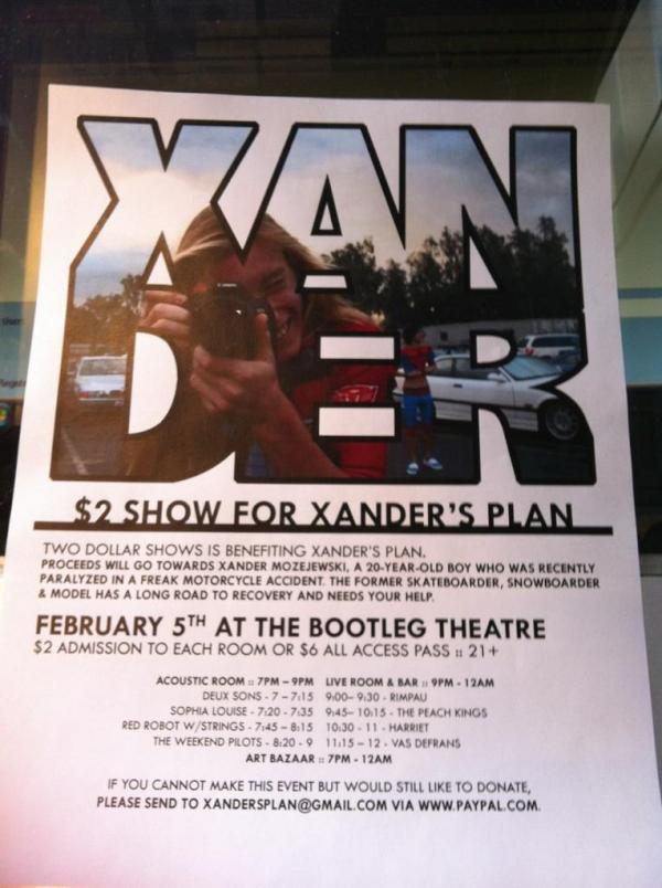 Xanders_Plan's tweet image. Flyer for tomorrow's event!!!