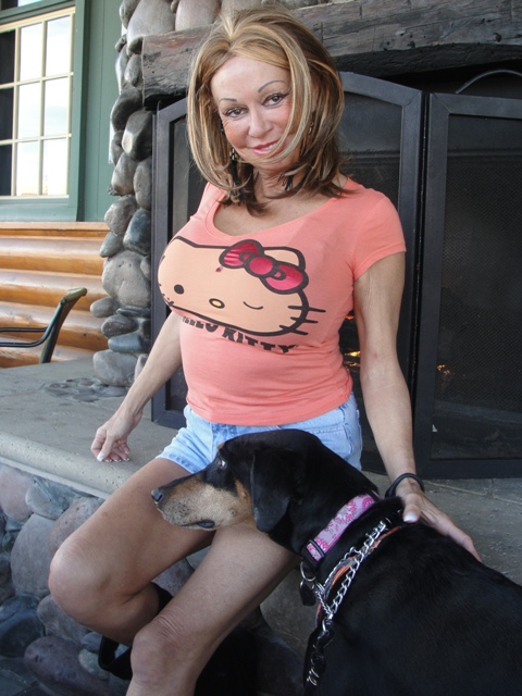 Hope ur havin a gr8 sat - me - looking for an apt that will take my dobie grrr...end doggie discrimination