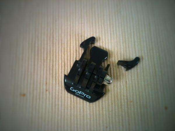 ericty's tweet image. I don't even know what this part is called, but one of the arms busted off. Only used it once. Great. #GoProFail