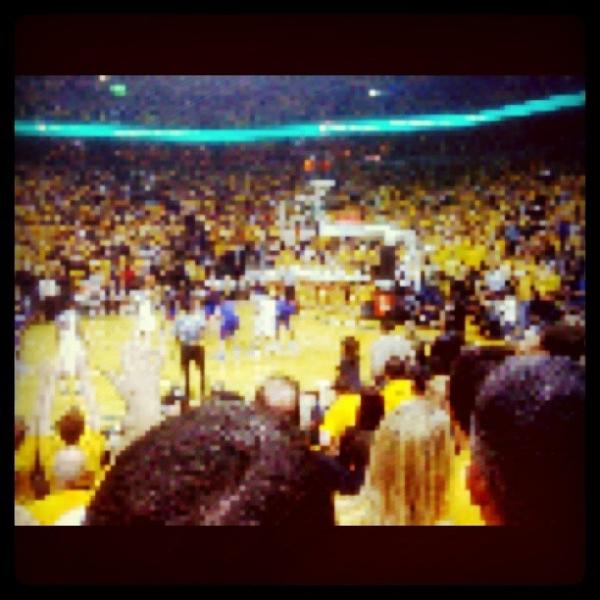 busby_brian's tweet image. #greatseats. MU BEAT KU.  Thanks #funbuzz