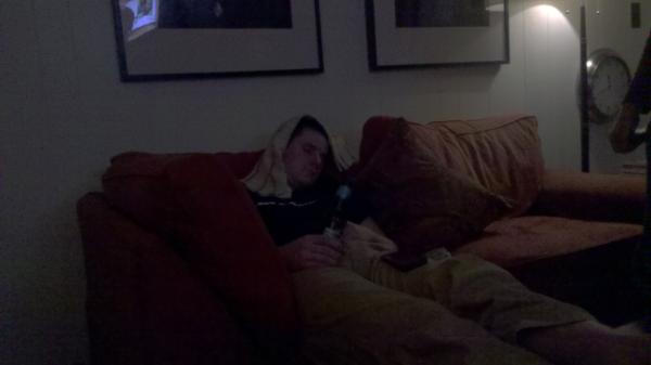 RBrooksCII's tweet image. My friend Grant can't seem to handle Super Bowl sunday. #HSCgrad