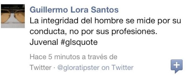 Hashtag de la semana #glsquotes (Cc @Jmroval @ribarragi)