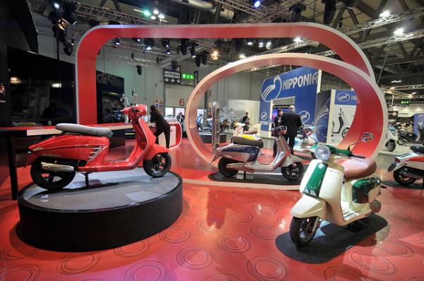 architett's tweet photo. Stand Lambretta_Fiera Eicma_Milano_2011 http://t.co/frFDDjjc