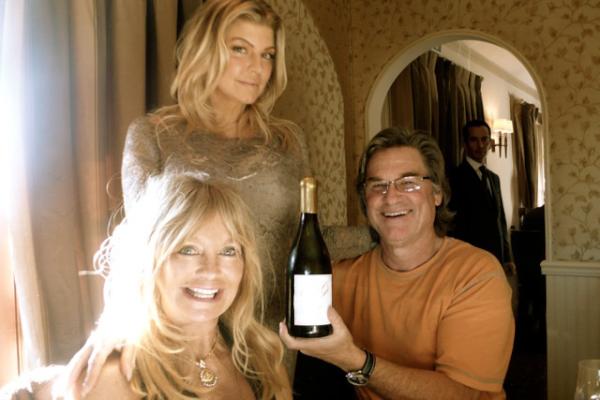 Fergie On Twitter Sampled Kurt Russell S Delicious Wine Gogi This Bottle Was Named Goldie After His Girl Goldiehawn Try It Http T Co Ouw2ob7a