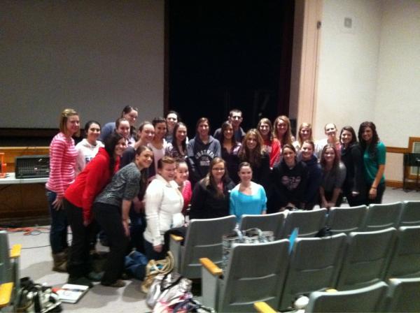 drive2savelives's tweet photo. Amazing students that came up to chat! Making the choice to stand up for themselves and their friends! @NatalieEhmka http://t.co/kAg1SWQo