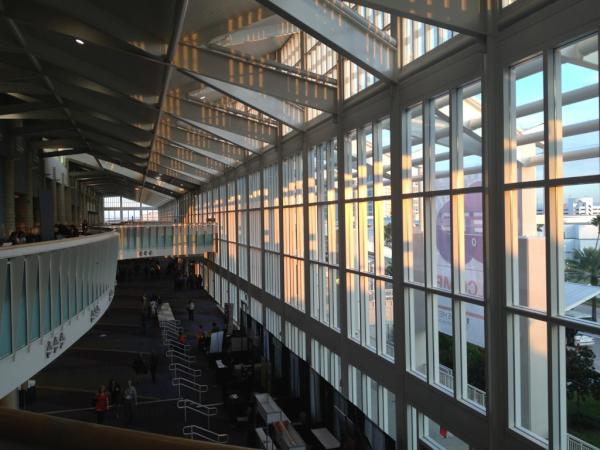 WisdomOfWe's tweet photo. Perfect out. Hard to notice it is Winter here. RT @goodson: Sunset at #fetc http://t.co/H4606z2Y