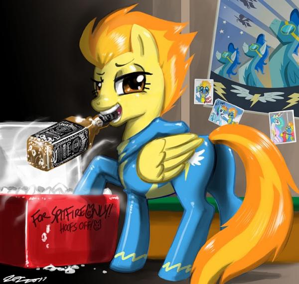 FiM_Zecora's tweet photo. There are many potions I can do,
But @FiM_Spitfire is looking for a different type of brew. http://t.co/obNWPVfo