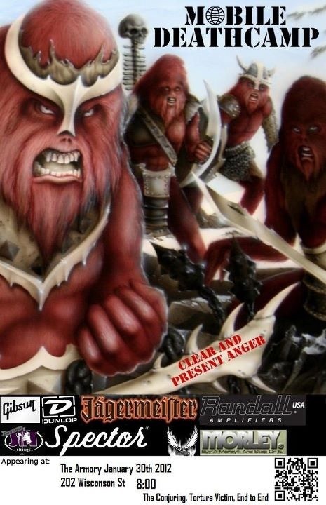 jerry_scary's tweet photo. #Albuquerque #NM #MobileDeathcamp January 30th 2012 @ The Armory $5 ALL AGES!! #concert http://t.co/9MEHqFaQ