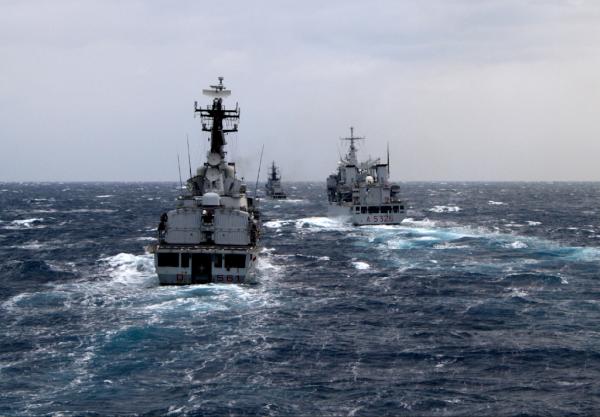 Vandaag vooral luchtverdediging en onderzeebootbestrijding met schepen uit Italië, Canada, Duitsland en NL