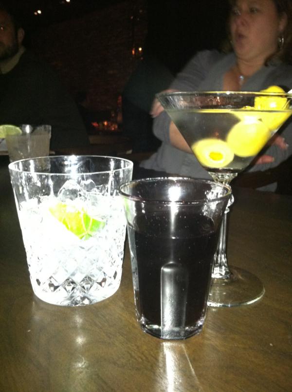 SPerryRubin's tweet photo. $19 shot of wine vs $12 pint of Kettle w/ @JeanaCosta #thevalueofadollar #amateurhour http://t.co/6F6CNu8r