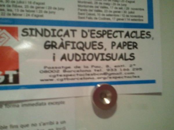 enrikap's tweet image. I damunt de 'Gràfiques i audiovisuals' #oleells RT: @DolorsBoatella: Sindicat Comic Sans