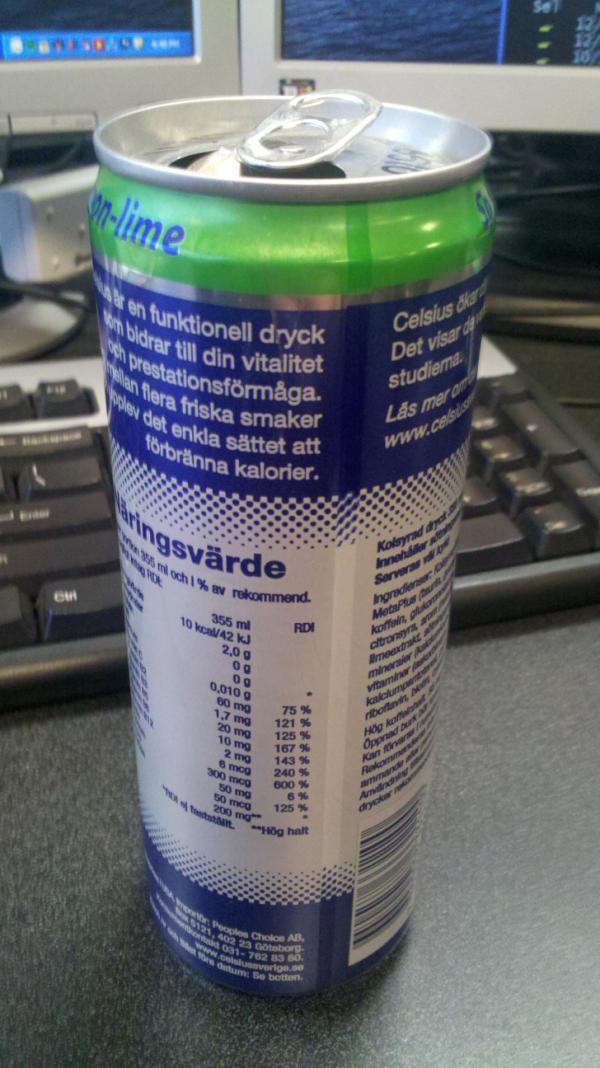 cpeterson_11's tweet image. Was drinking this energy drink and half way through it realized I couldn't read what was written... #languagehelp?